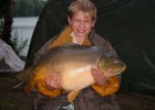 Premier poisson pris par mon frère Steven 10kg500