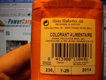 Composition colorant