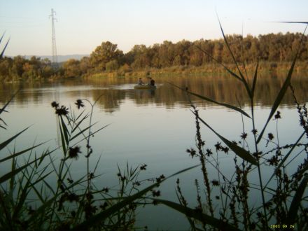 rivière de la durance au poste de la 