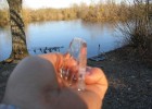 Une jolie couche de glace recouvre les étangs