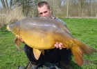 Superbe miroir de 17kg500, des couleurs magnifiques