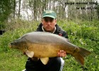 carpe mirroir de 10 kg a la bouillette fraise