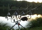 parti  pour une semaine de pche a l etang de vival en dordogne