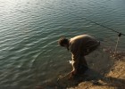 avec précaution toujours pour la remise a l'eau Merçi