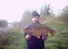 premiére carpe de l'année, une commune de 8kg