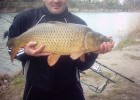 deuxiéme carpe pour marc le même jour au lac de cruas, 6,74 kg