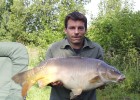 a la bouillette flottante banane, une miroir de 11,8 kgs.