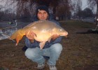 carpe miroir de 9kg en hiver .....