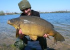 prise avec une bouillette big carpe de 18mm scopex