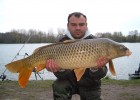 françois encore avec cette fois son troisième poissons ! carpe commune de 11kg !