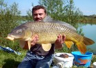 Cédric, heureux avec une superbe commune de 11kg