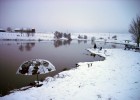 Dimanche neigeu pour pêcheurs courageux !