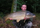 Carpe commune prise au lac de la Ramade