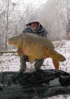 il fesait -4°c et plus de la moitié du lac geler!! facebook : Team Dream Fishing