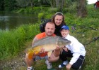 des poissons en moyenne de 8 à 10kg....