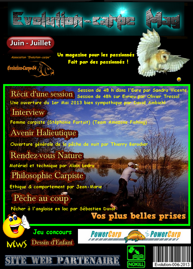 Evolution-carpe Mag de Juin Juillet 2013