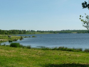 Lac de barrage du Mas Chaban